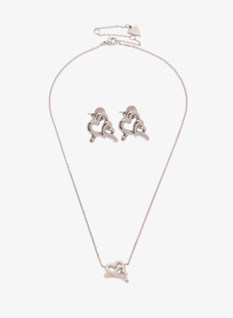 جس سوار وقلادات قلوب متعانقة - Image 1